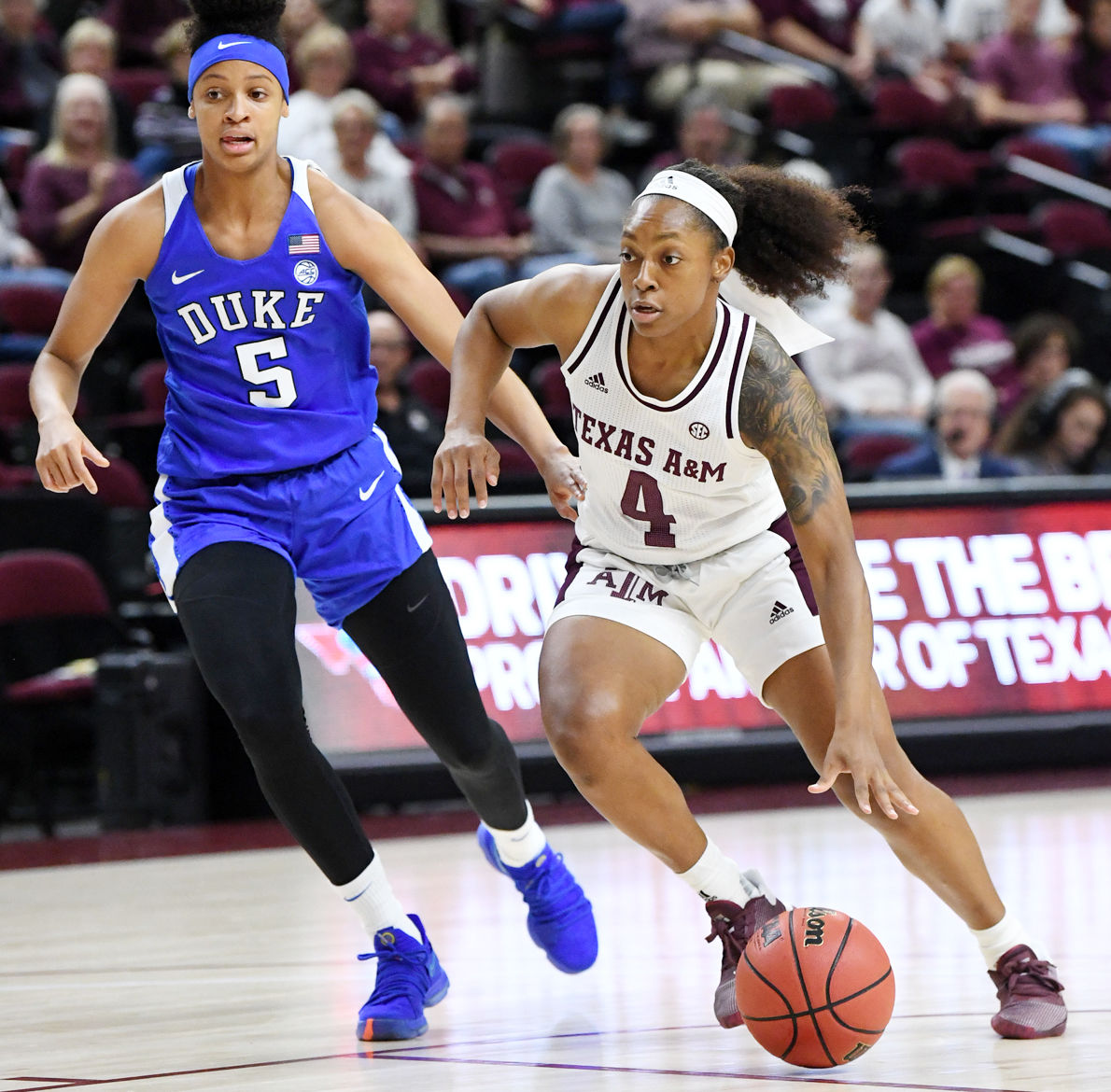 Texas A&M women beat Duke, 79-58